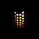 Uniel garden lamp on the solar battery "torch", 10 × 73 × 10 cm, flame effect