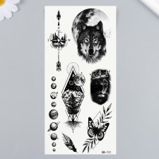 Tattoo on the body Black 