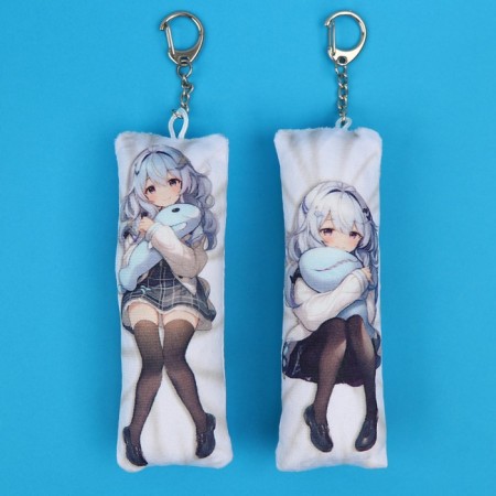 Dakimakura keys "Girl and Kit" 18+ 15 x 5 cm-2