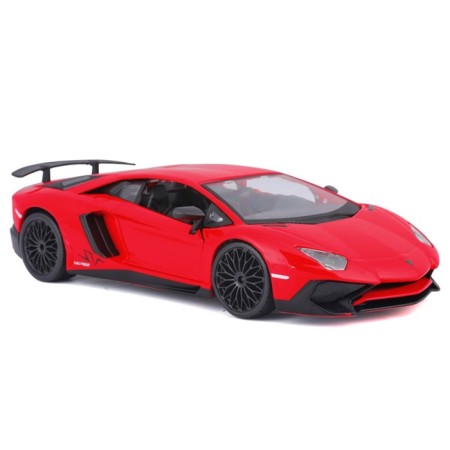 BBURAGO Lamborghini Aventador LP 750-4 SV, Die-Cast, 1:24, Red color-1