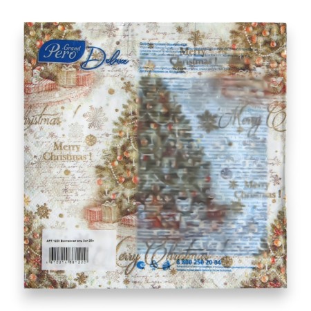 Paper Napkins Pero Deluxe "Vintage spruce", 3 layers, 33x33, 20 pcs.-3