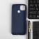 Pero cover for Samsung M52, silicone, blue