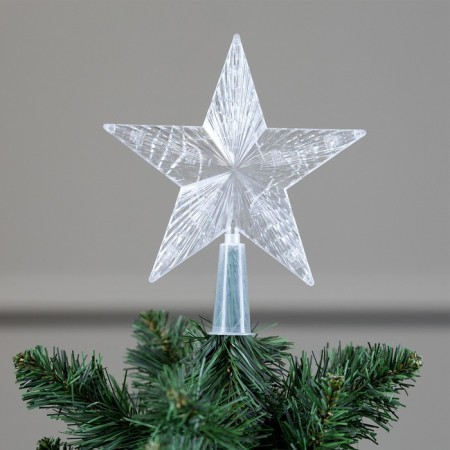 LED top for the tree "Red" 16 cm, 10 LED, wire 2 meters, 220 V, glow red glow-1