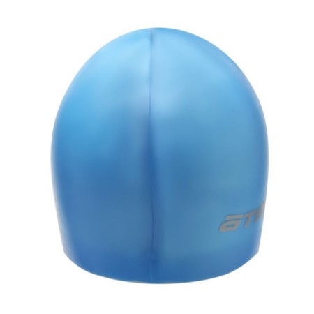 ATEMI SC103 swimming cap, silicone, blue color-4