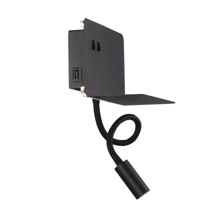 Wall lamp ST LUCE. SL1576.401.02. 2x3 watts, LED, 4000K, 470 LM, 20x15 cm, black color-14