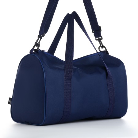 Sports bag with lightning, long belt, blue color-6