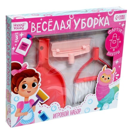 Game set "Funny cleaning", with apron-7