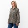 Female blouse, ecruil color, zebra print, size 54