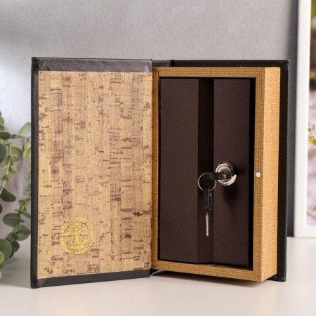 Safe Brush Tree leatherette "Russia - Great Power" embossing 21x13x5 cm-2