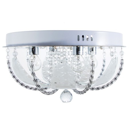 Chandelier 55576/400 CR chrome 4x40W E14 LED PDU 40x40x21cm-9