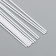 Wire for creativity "Blumentag" 1.2 mm, 12 pcs, 40 cm, in a plastic braid, white