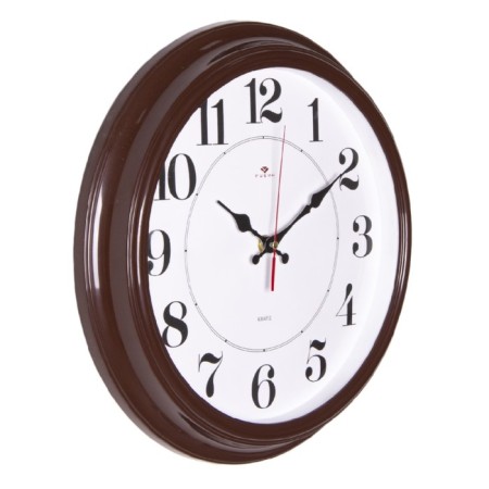 Watching clock, interior "Rubin", 35 cm, brown-1