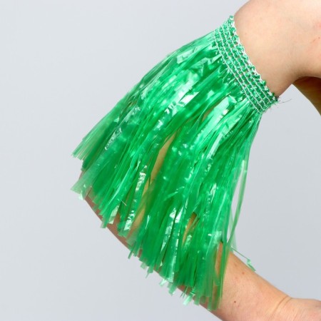 Hawaiian sleeve, set 2 pcs., Green color