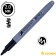 Permanent marker 2.0 mm, Crown Multi Marker Slim, bullet, black