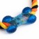 Toy training cable "Circle with a bone", up to 100 g, mix of flowers