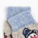 Women's socks "Snowman", gray color, size 23