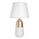 Virsavia table lamp E14 40W white-gold 22x22x39 cm Risalux