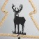 Lamp "New Year tree" Led 3haa Black 7x20x37cm