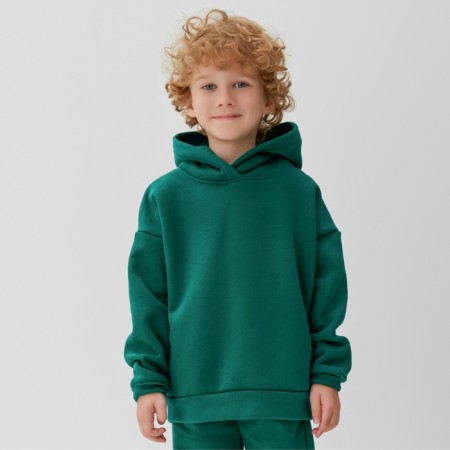 Kids' costume (sweatshirt, trousers) KAFTAN BASIC Line R.34 (122-128), Green-1