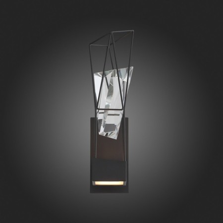 Sconces st. SL815.301.01. Progetto. 1x6 W, LED, 4000K, 594 LM, 9.1x33 cm, color gray graphite-6