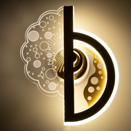 Bra "Seldo 1" LED 20W 4000k gold 25x20x3.5 cm-2