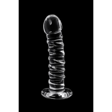 Unrealistic phallimitator Sexus Glass, Glass, Transparent, 16 cm-8
