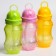 Children's stroke with silicone tube, 280 ml., Mix colors