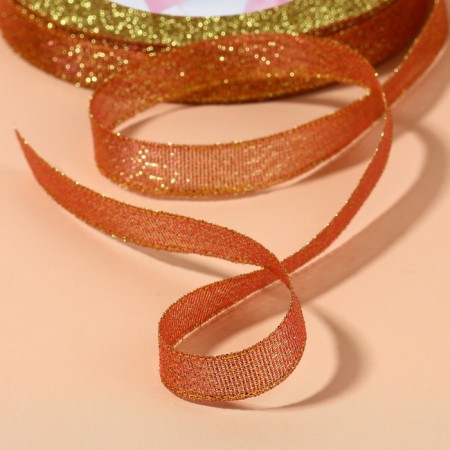 Boydovy tape, 10 mm, 23 ± 1 m, carrot color No. 014-2