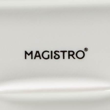 Rectangular Magistro Blanche, 30 × 19 cm, white color, white-4