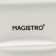 Rectangular Magistro Blanche, 30 × 19 cm, white color, white