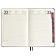 Dated 2025 diary, Escalada, A4, 120 sheets, soft cover, artificial leather, foil embossing, liesse, block 70 g/m2, black