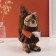 Decor "Squirrel with glasses with a book" 16x15x23 cm