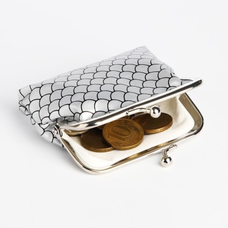 Wallet on the farmar, silver color-3