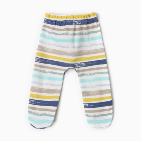 Children's sliders, white color/stripes, height 74 cm-2