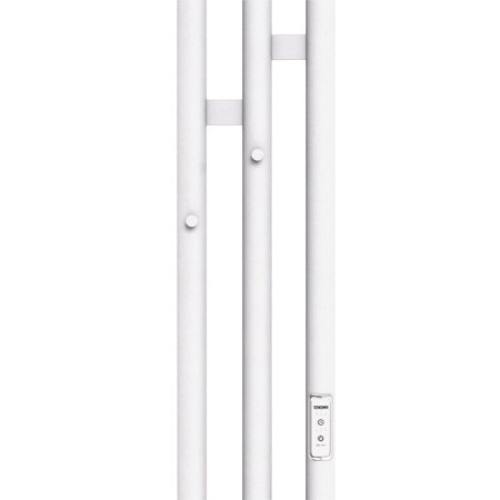 Electric towel Indigo Sky, 1500x170 mm, timer, right, white-1