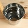 Dousing bucket, 2 l, metal, with a wooden handle