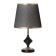 Table lamp "waist" 1x40W E27 Black/gold 25x25x43cm