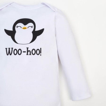 Set: jumper and pants crumb I am "Penguin", height 68-74 cm-2