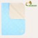 Single for animals reusable absorbent, 70 x 90 cm, blue