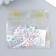 Decor for creativity Plastic "Hearts with brilliance" set of 40 pcs.
