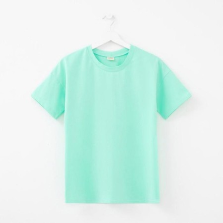 Women's T-shirt Basic Line, mint color, rr 46-5