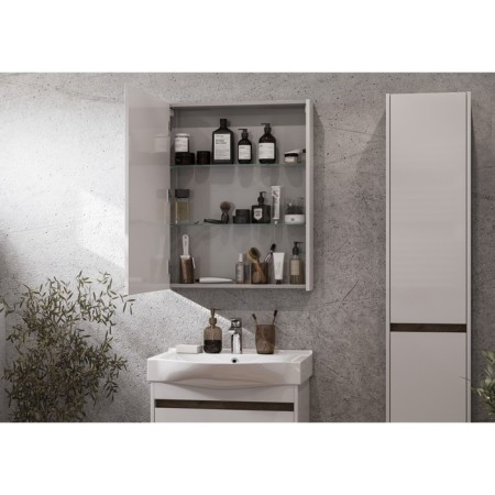 Aquaton Cabinet Norton, 65 cm, white color-2