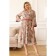 Female dress, size 50, beige color