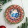 Souvenir wooden plate "New Year. Hello, Grandfather Frost", Color