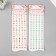 Stick plastic rhinestones "Flower and half -peaks" mix 31x10.7 cm