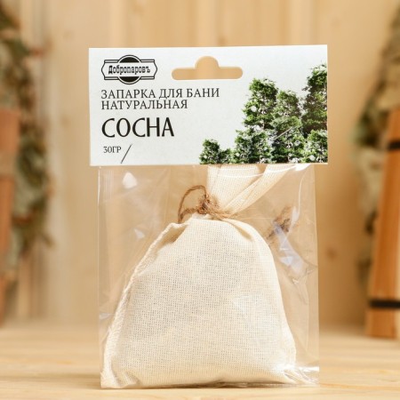 Naparka for the bath is natural "pine" 30 g