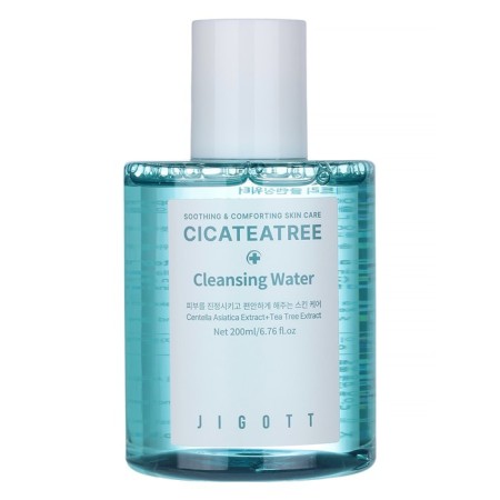 Facial water cleansing with extracts of the Asian and Tea tree centella