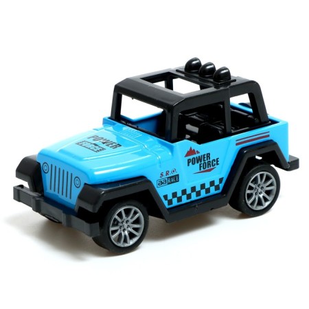 Metal machine “Cool races. SUV ", inertia, 1:64, mix-3