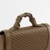 Bag for a bag, sewing, 18 × 3.5 cm, brown color