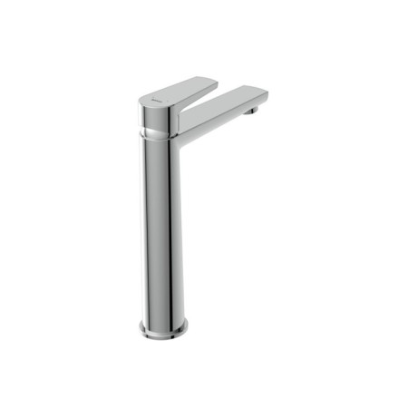 Cersanit Moduo sink mixer, tall, single -rod, chrome
